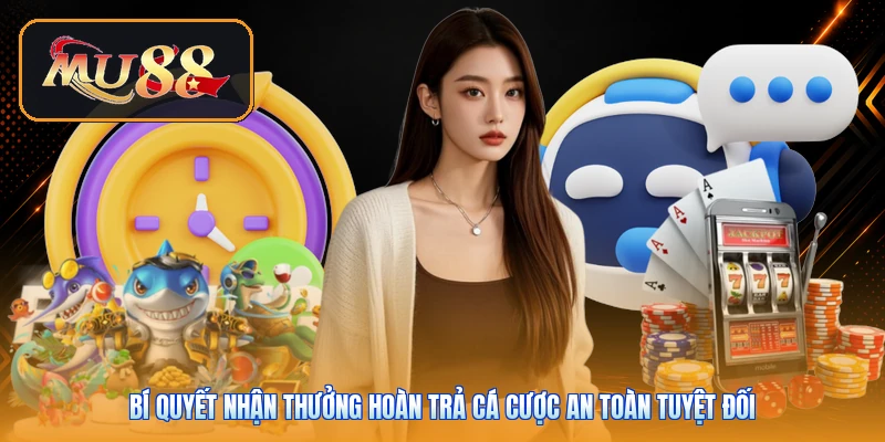 Bí quyết nhận thưởng hoàn trả cá cược an toàn tuyệt đối
